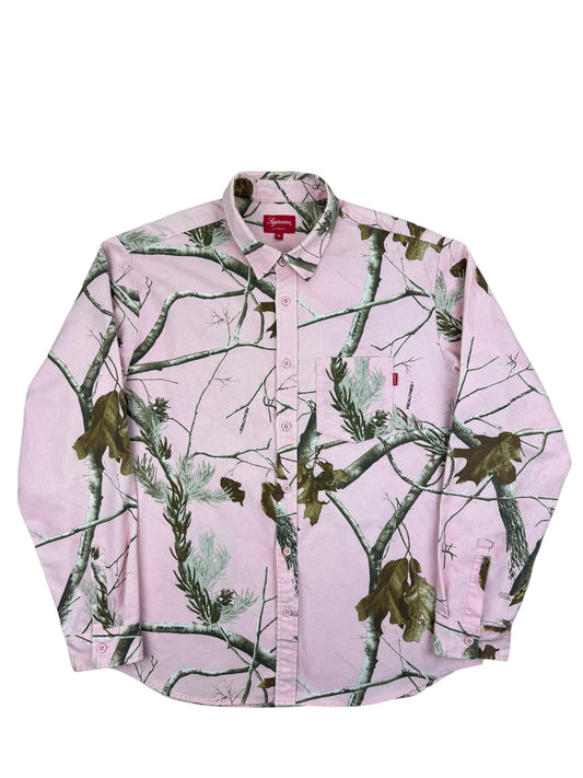 Supreme x Realtree Camo Flannel L/S Shirt FW17