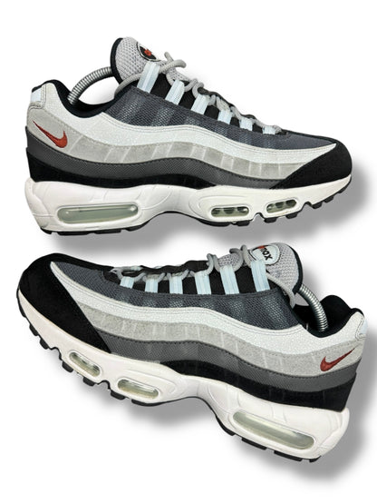 Nike Air Max 95 Wolf Grey Rugged Orange