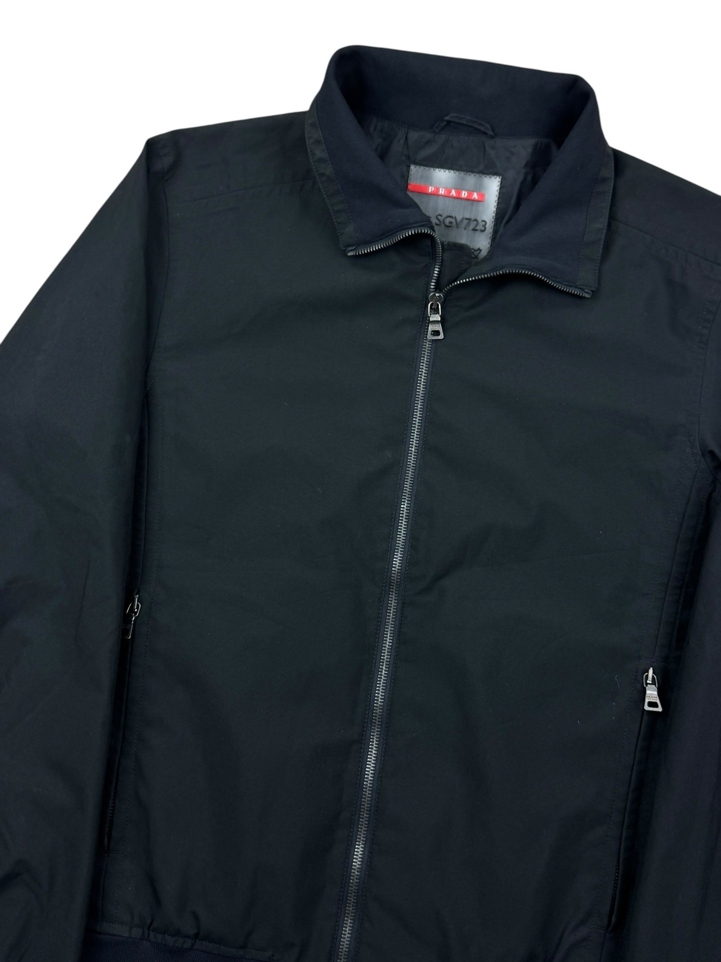 Prada Sport Goretex Harrington Jacket Black