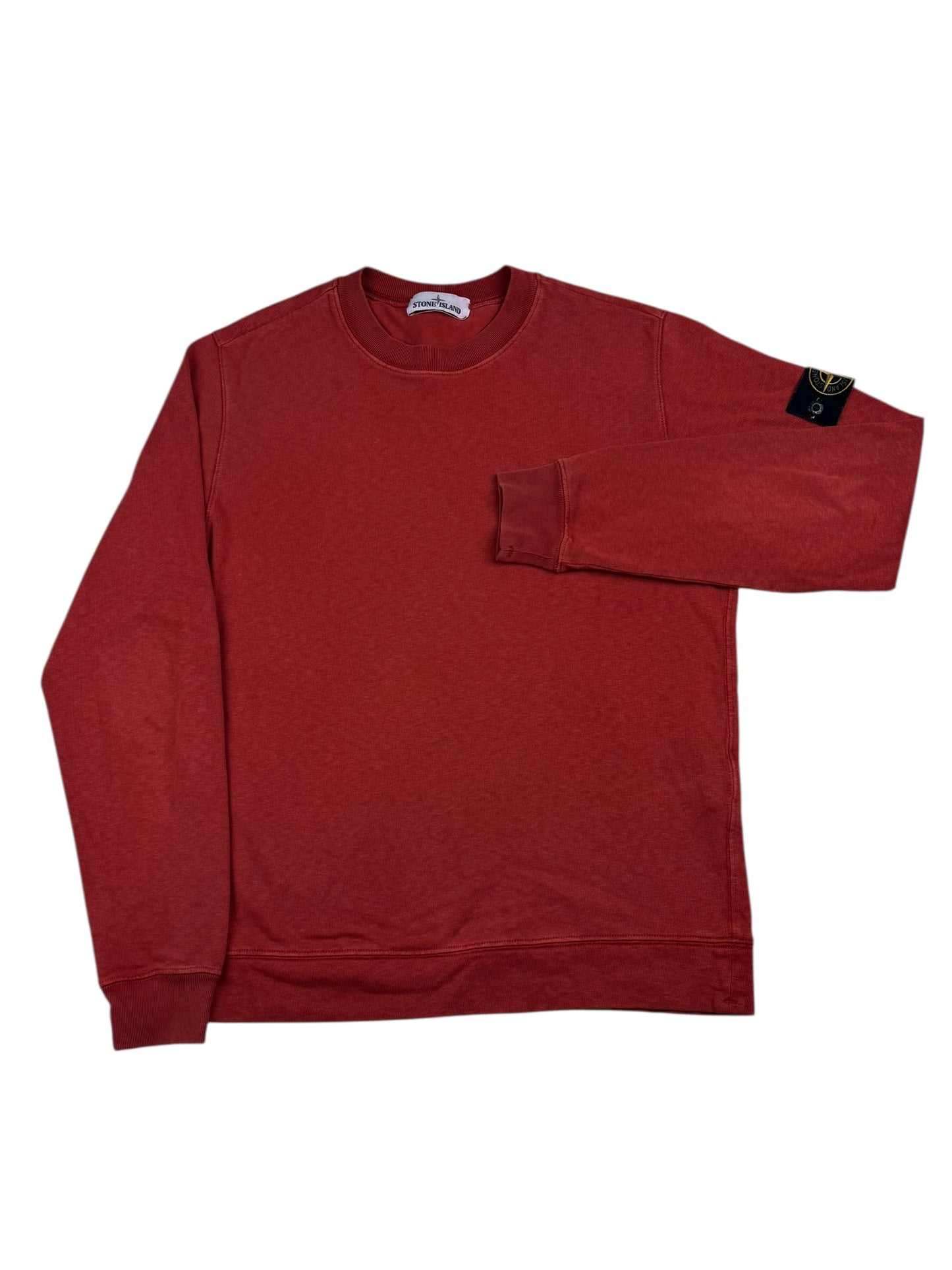 Stone Island Cotton Sweatshirt Red
