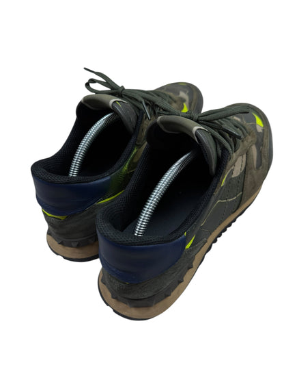 Valentino Garavani Rockrunner ‘Khaki/Neon’