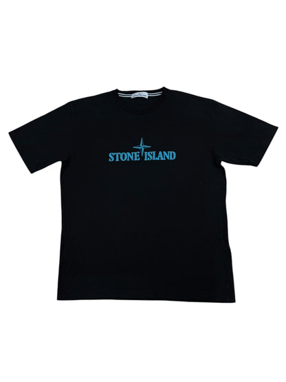 Stone Island Logo T-Shirt- Black