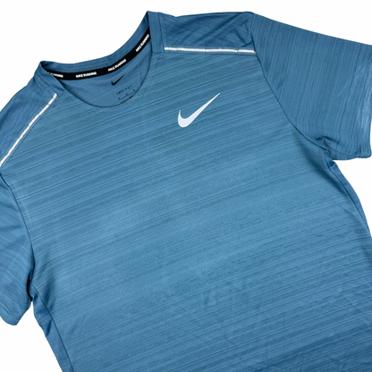 Nike Dri-Fit Miler T-Shirt - Thunderstorm Blue