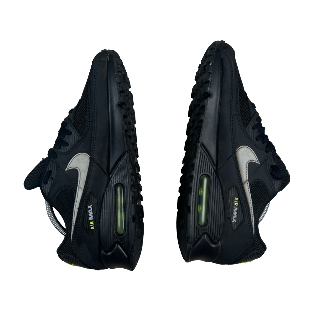 Nike Air Max 90 Black Volt Light Smoke Grey