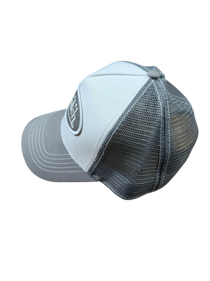 Von Dutch White and Light Grey Trucker