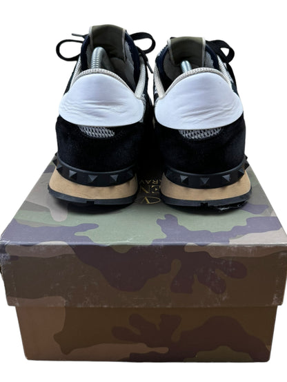 Valentino Rockrunner Mesh Camo Trainers