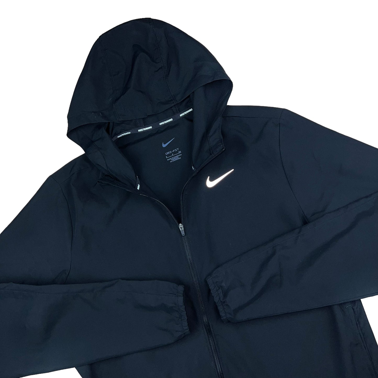 Nike Run Stripe Woven Running Windbreaker