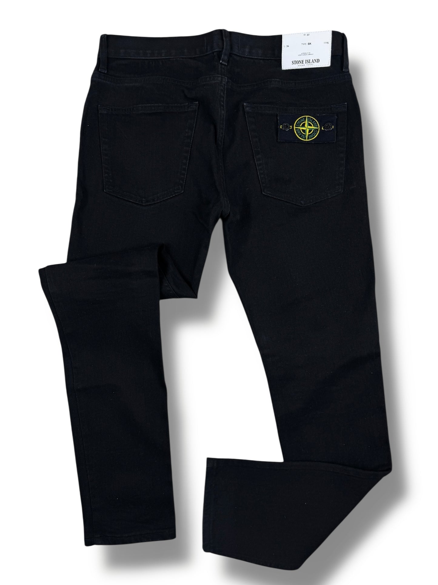 Stone Island Black Jeans