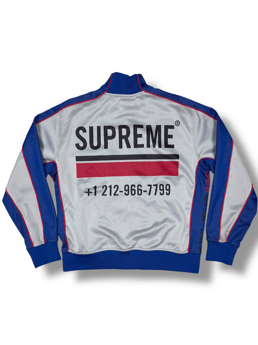 Supreme World Famous Jacquard Track Jacket