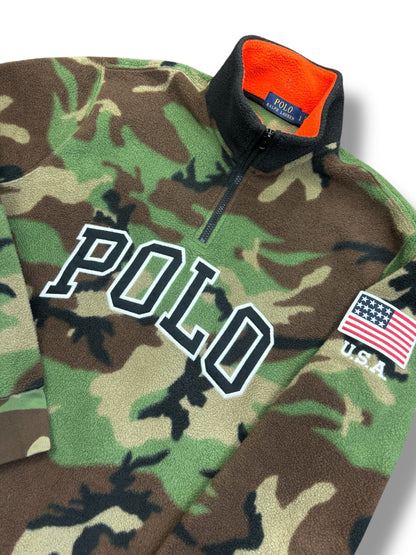 Ralph Lauren Polo Sherpa Quarter Zip Fleece