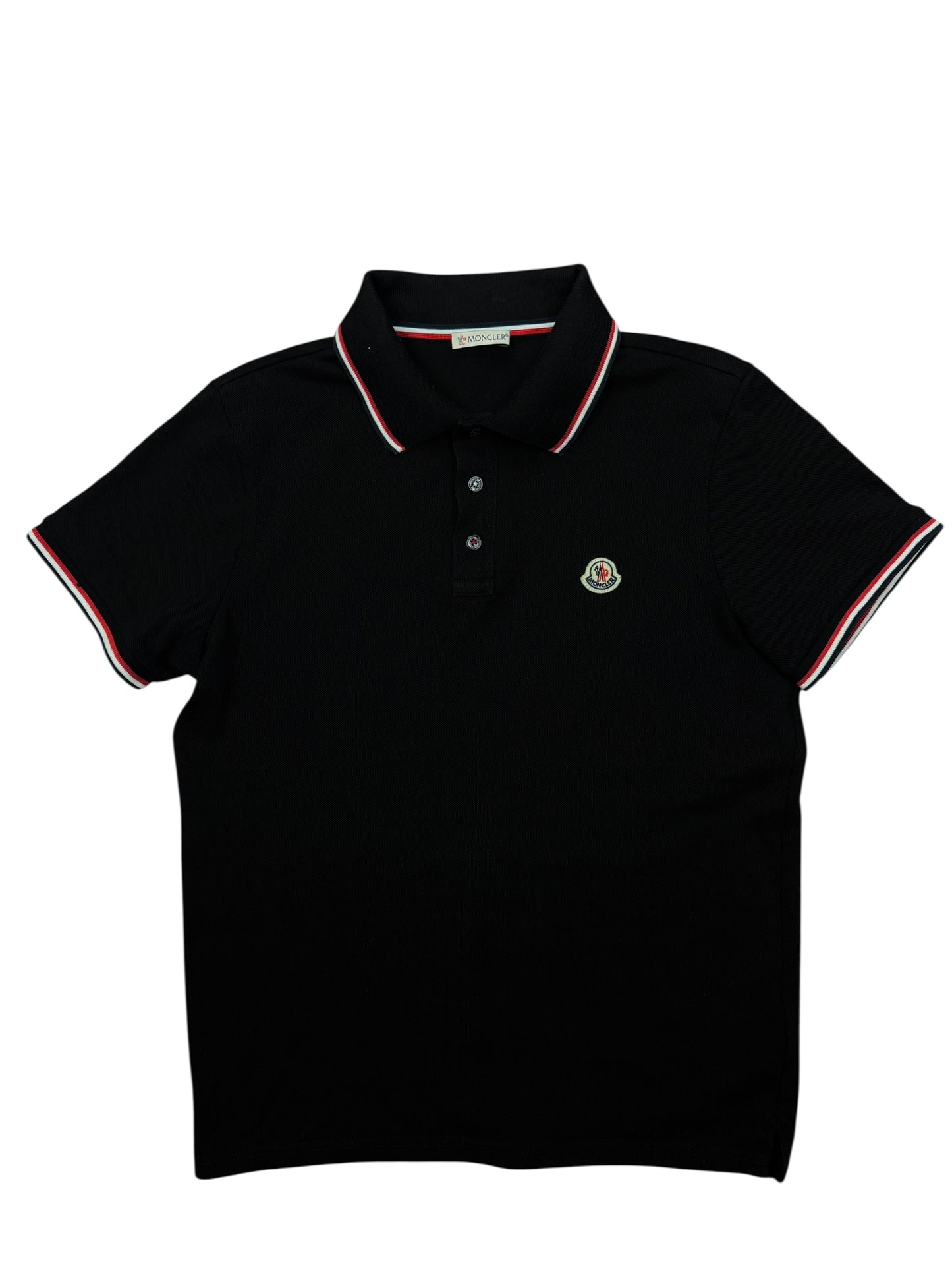 Moncler Piqué Short Sleeve Polo Shirt