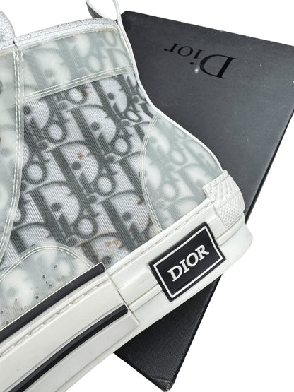 Christian Dior Monogram High Top Sneakers