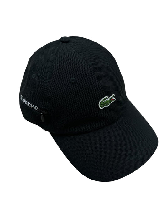 Supreme x Lacoste Pique 6 Panel Cap FW19