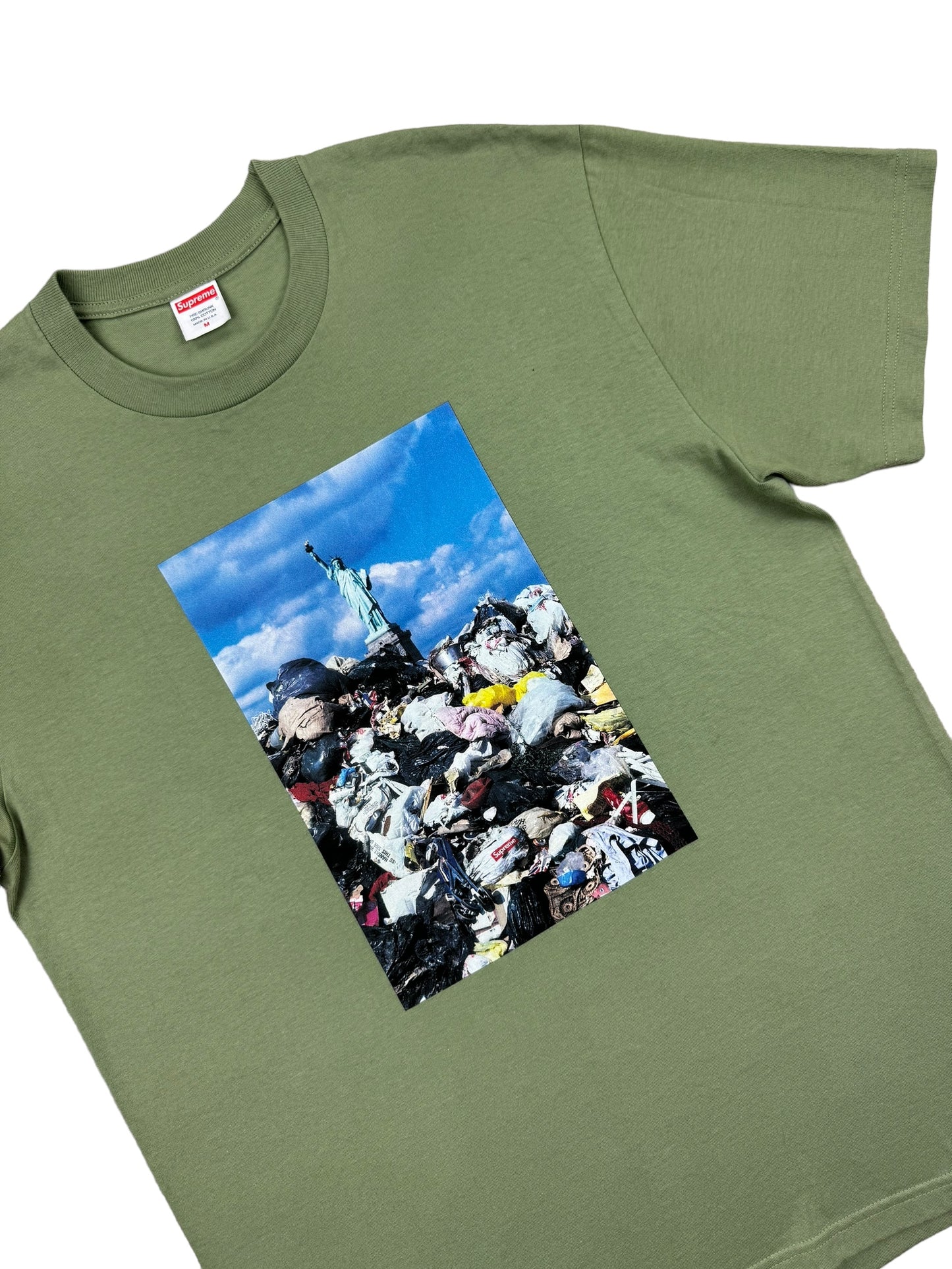 Supreme Trash T-Shirt FW22 - Light Olive