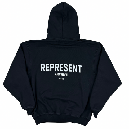 Represent ‘Battle OTH’ Print Hoodie - Black