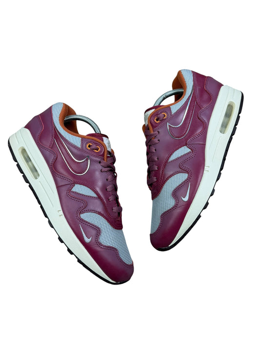 Patta x Nike Air Max 1 'Rush Maroon'