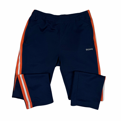 Stussy Side Stripe Track Pant - Navy