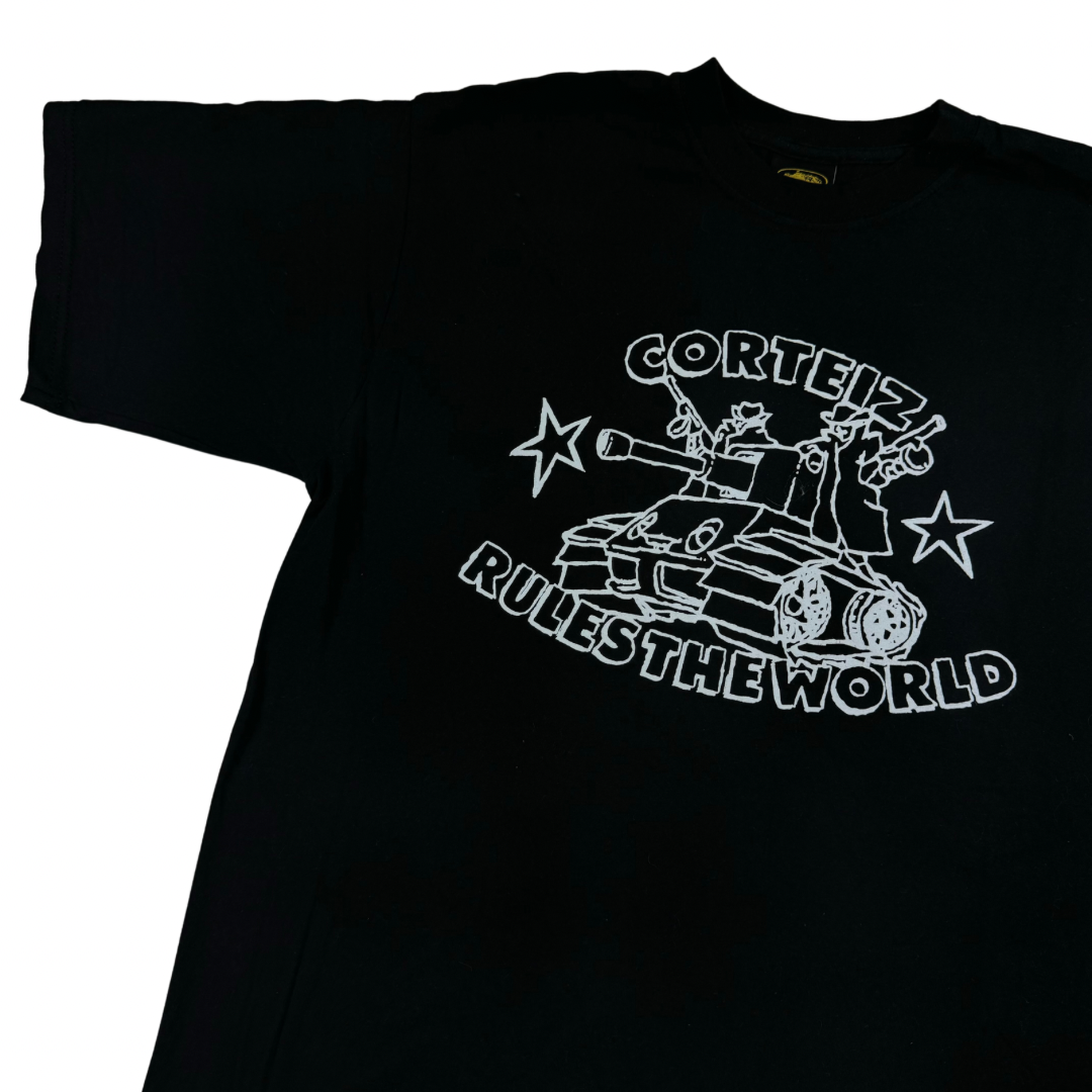 Corteiz Rules The World Tank T-Shirt - Black