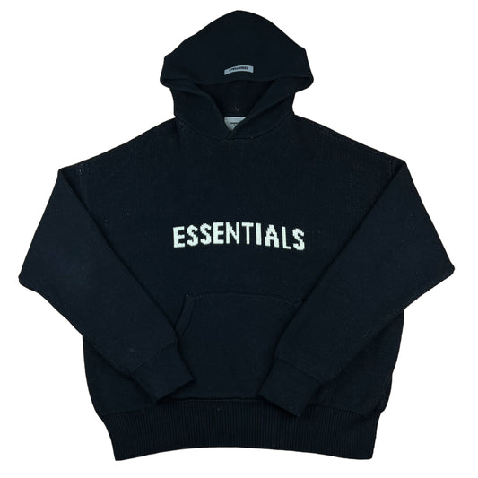 Fear of God “Essentials” Knitted Pullover Hoodie