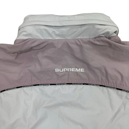 Supreme Logo Piping Hooded Track Jacket