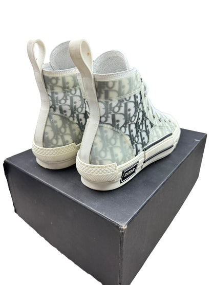 Christian Dior Monogram High Top Sneakers