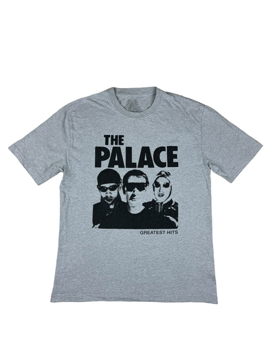 Palace Greatest Hits S/S T-Shirt - Grey