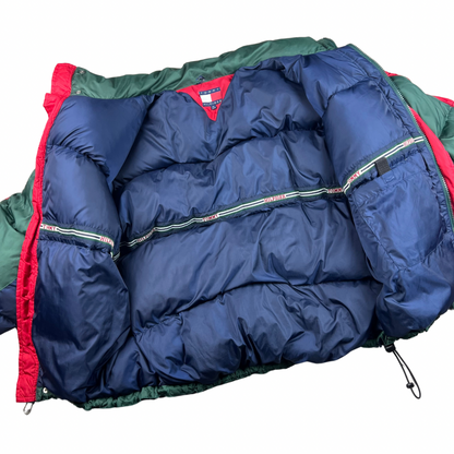 Tommy Hilfiger Puffer Jacket Green/Red