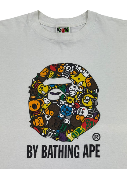 BAPE A Bathing Ape Bapehead Print Tee