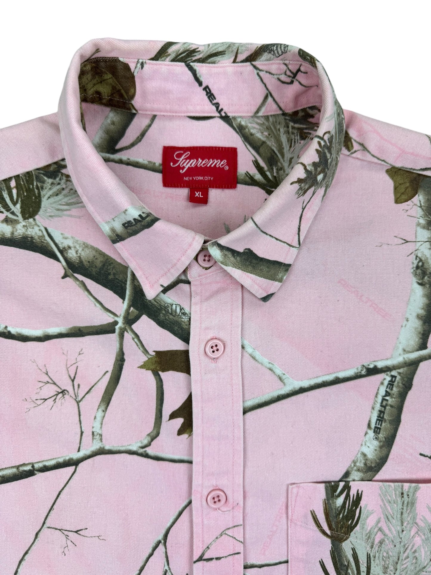 Supreme x Realtree Camo Flannel L/S Shirt FW17