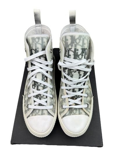 Christian Dior Monogram High Top Sneakers