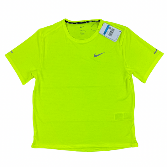 Nike Dri-Fit Miler Short Sleeve T-Shirt - Green