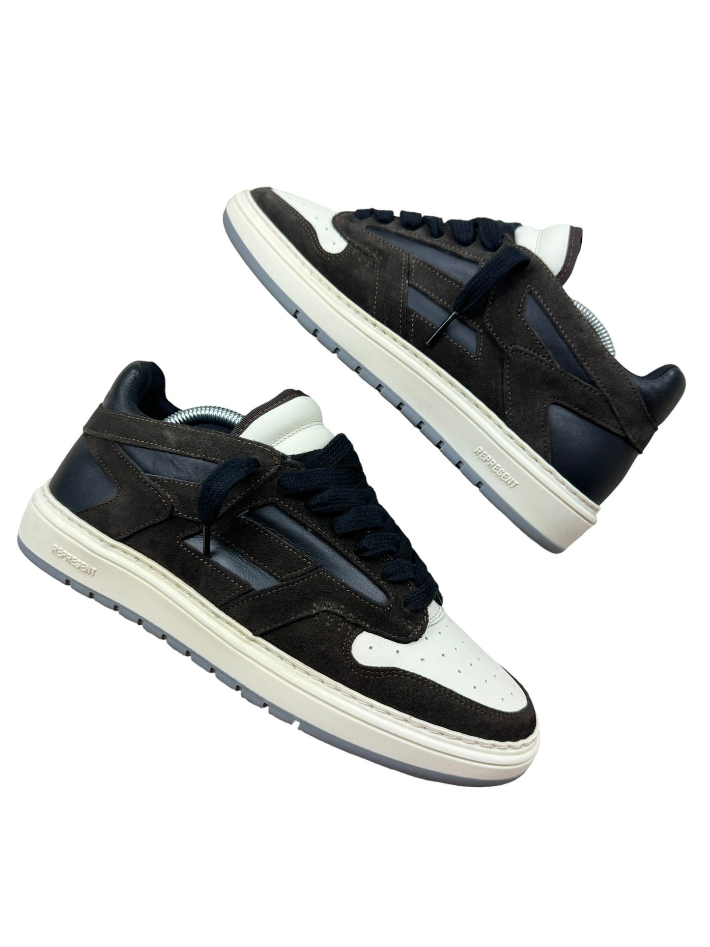 Represent Reptor Low Sneaker Black Brown Vintage