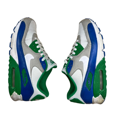 Nike Air Max 90 Granite/Varsity Royal-Lucky Green