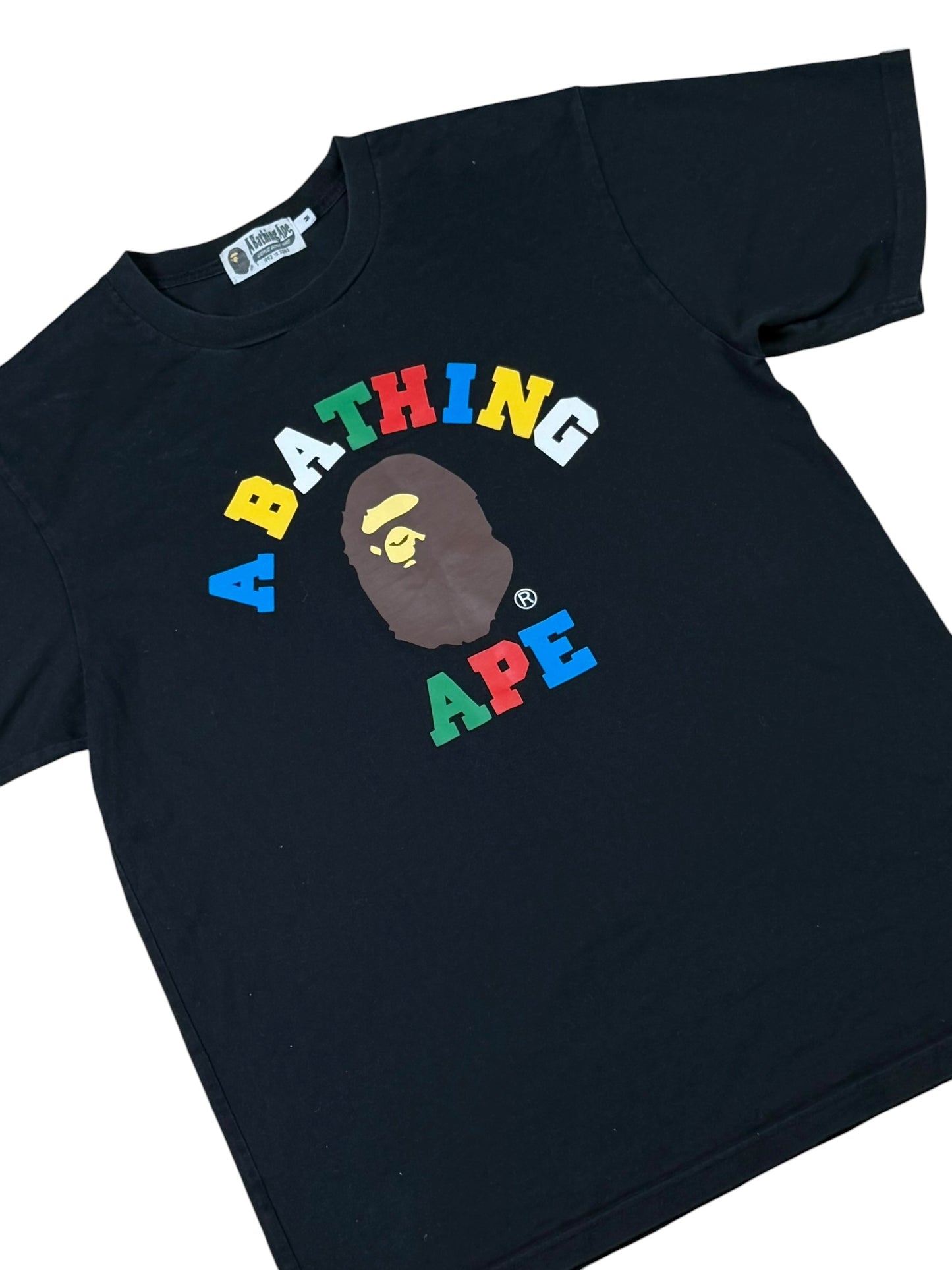 A Bathing Ape (BAPE) Multi-Colour Letters Tee