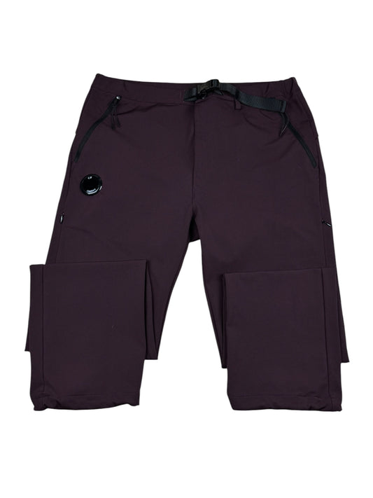 CP Company Burgundy Shell Bottoms