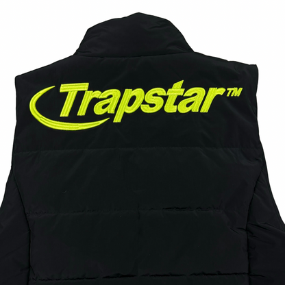 Trapstar Hyperdrive Gilet 2.0 FW22 - Black/Lime