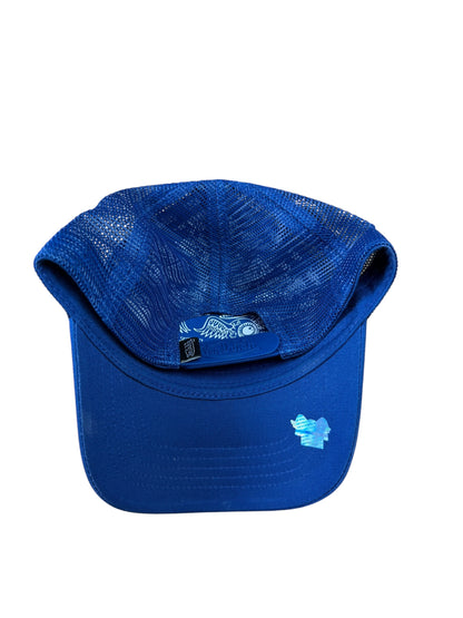 Von Dutch White and Blue Trucker