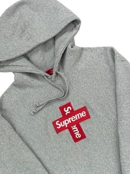 Supreme Cross Logo Pullover Hoodie