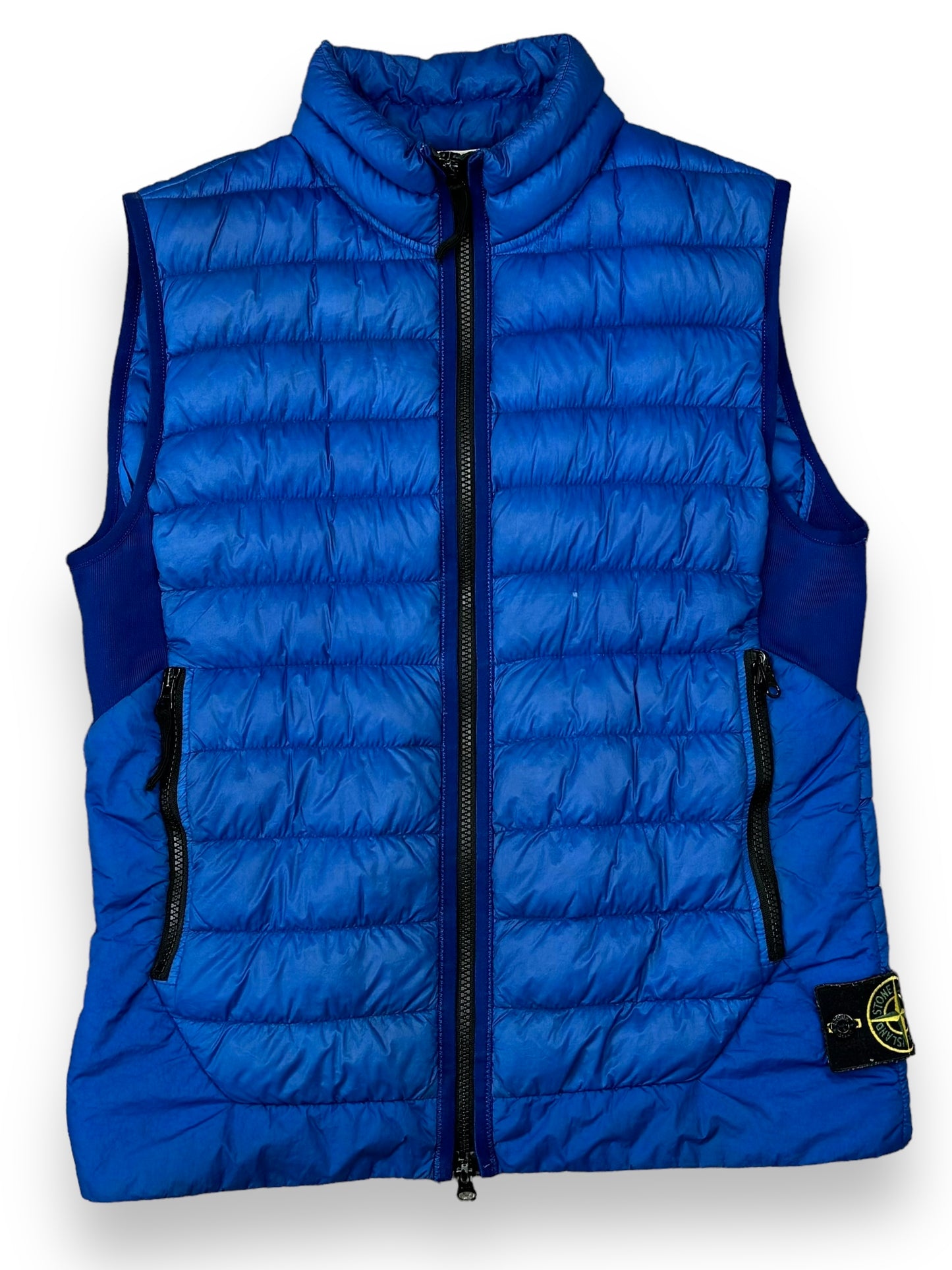 Stone Island Garment Dyed Micro Yarn Down Gilet