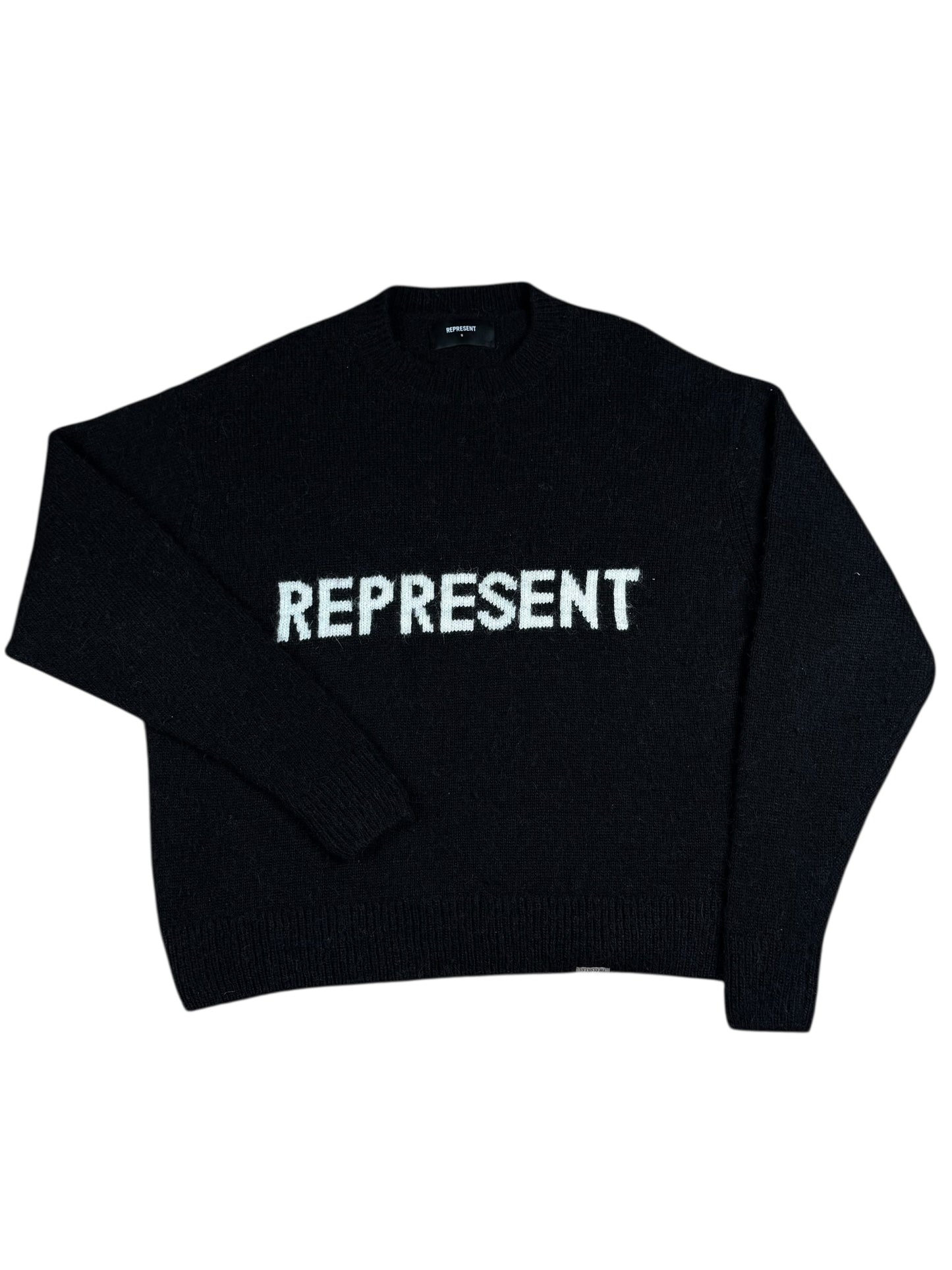 Represent Logo Knit Sweat