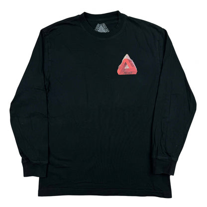 Palace Chapping Longsleeve T-Shirt FW17 - Black