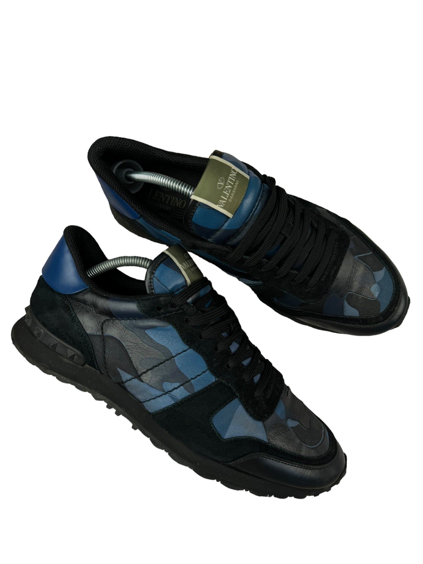 Valentino Rockrunner Camouflage Sneaker Blue/Black