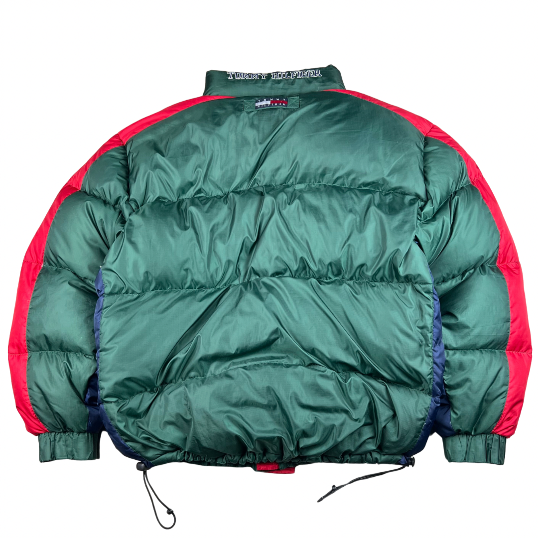 Tommy Hilfiger Puffer Jacket Green/Red