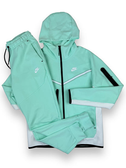 Nike Tech Fleece Full Tracksuit Mint