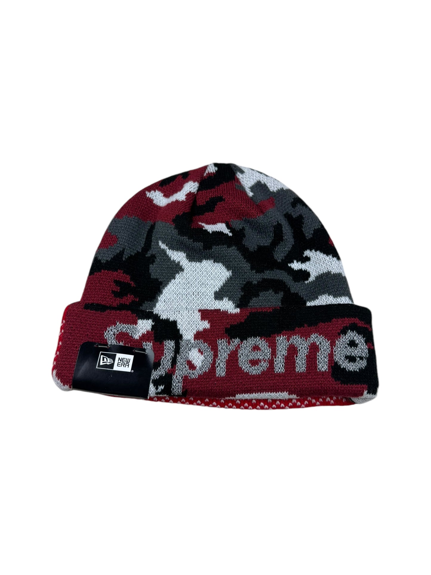 Supreme x New Era Split Beanie BNWT FW22