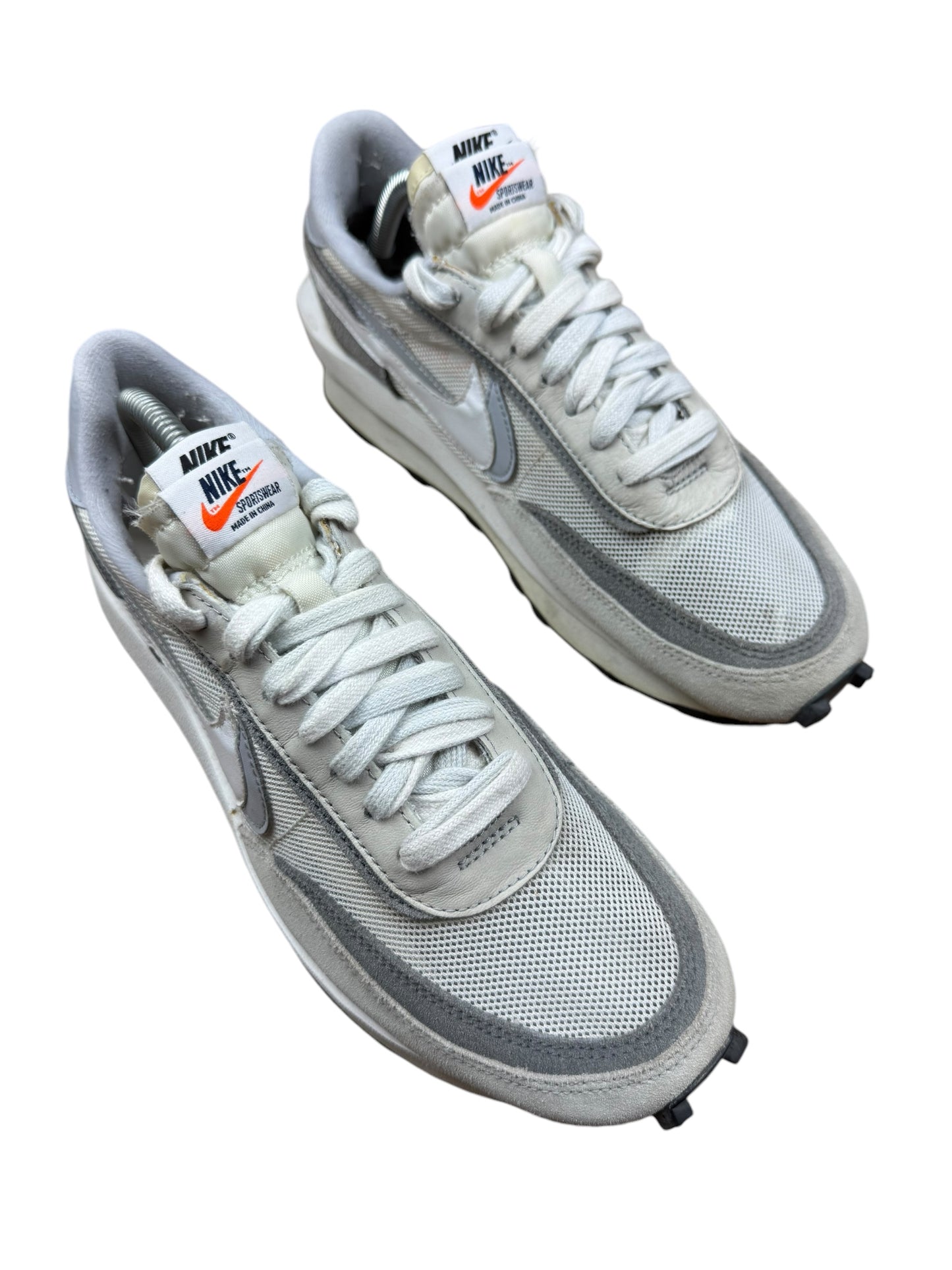 Nike x Sacai LdWaffle "White/Grey" sneakers