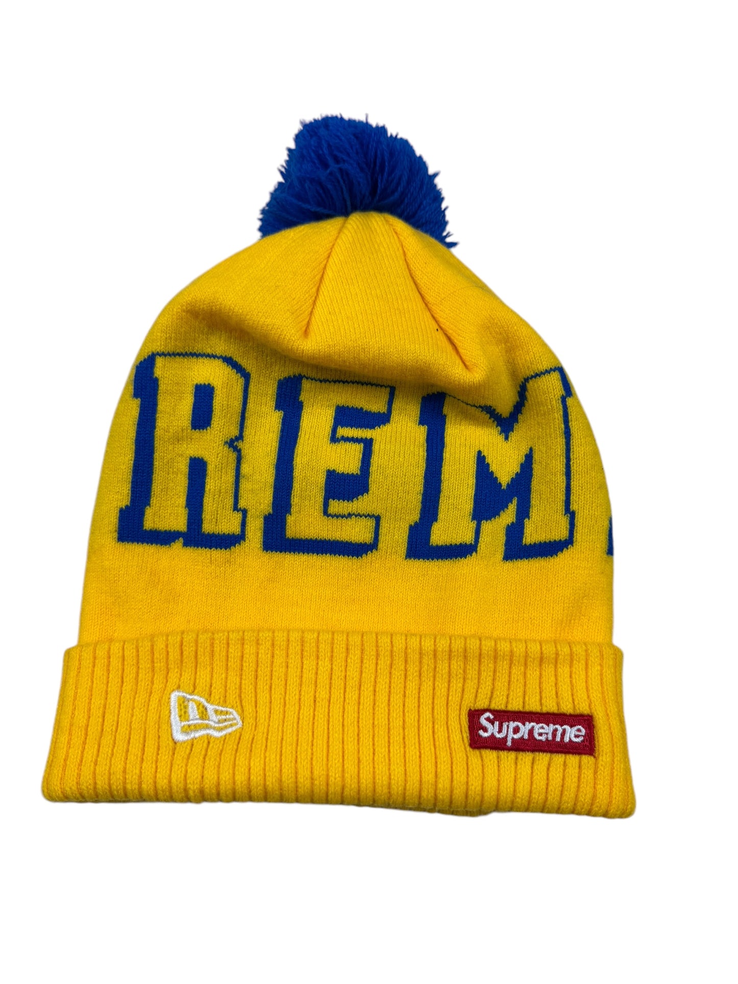 Supreme x New Era Banner Beanie FW15