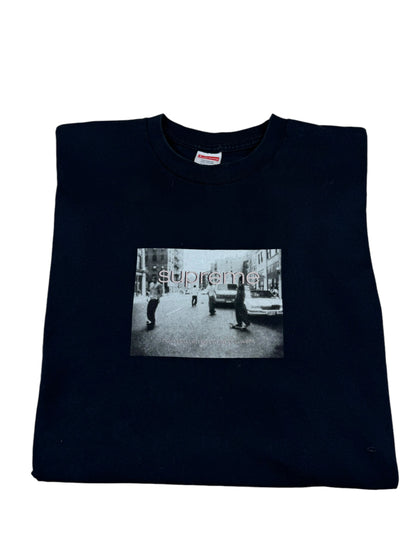 Supreme 96 Crew S/S Tee SS24 - Navy