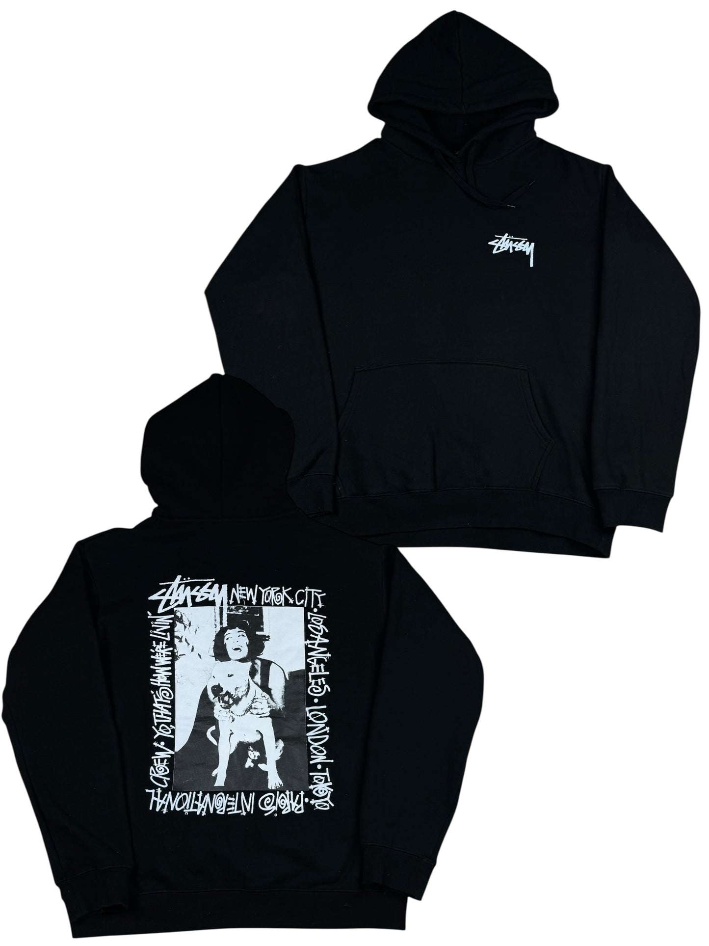 Stussy 90s Dog Hoodie