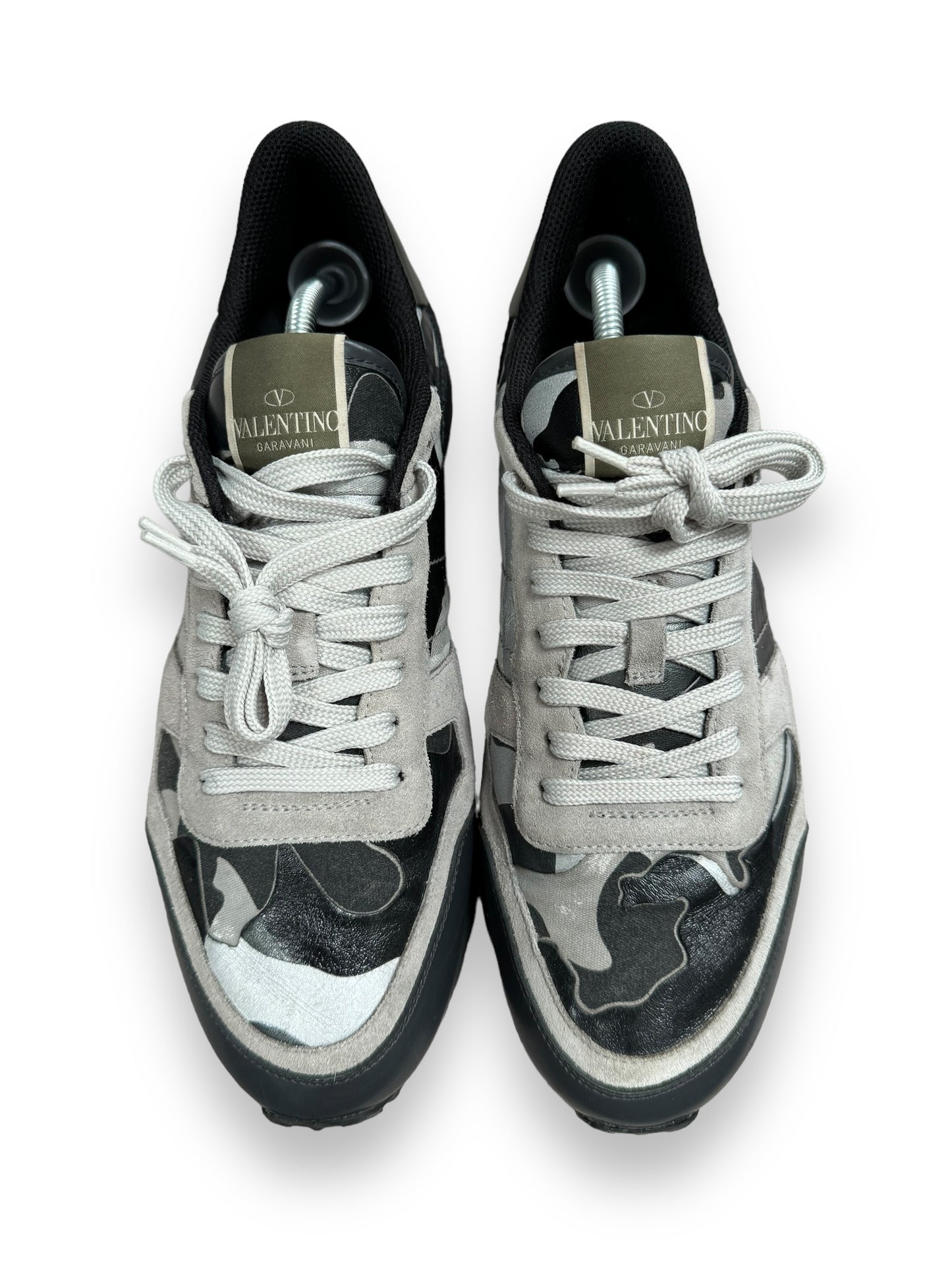 VALENTINO Rockrunner Camouflage Sneaker Grey/Black